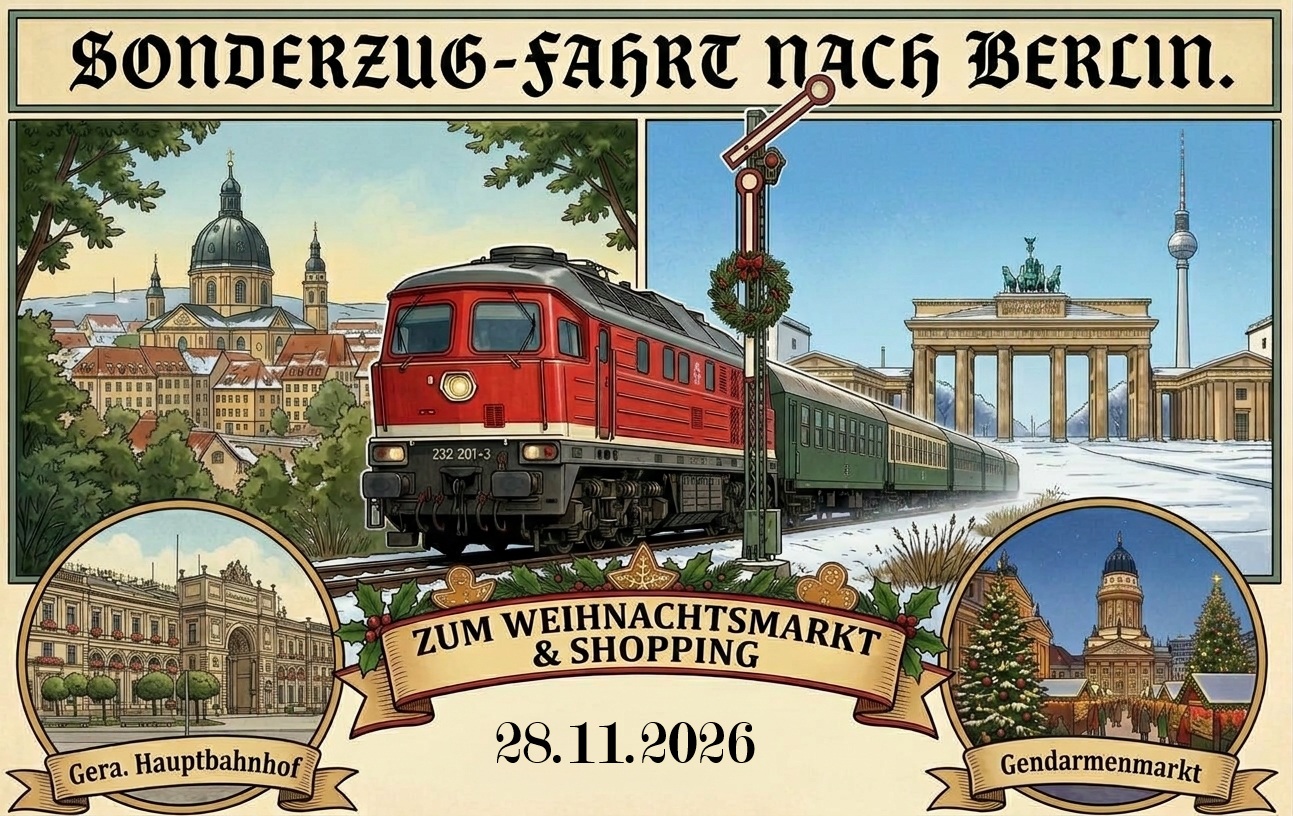 Bild Städteexpress Berliner Weihnachtsbär (KI generiert)